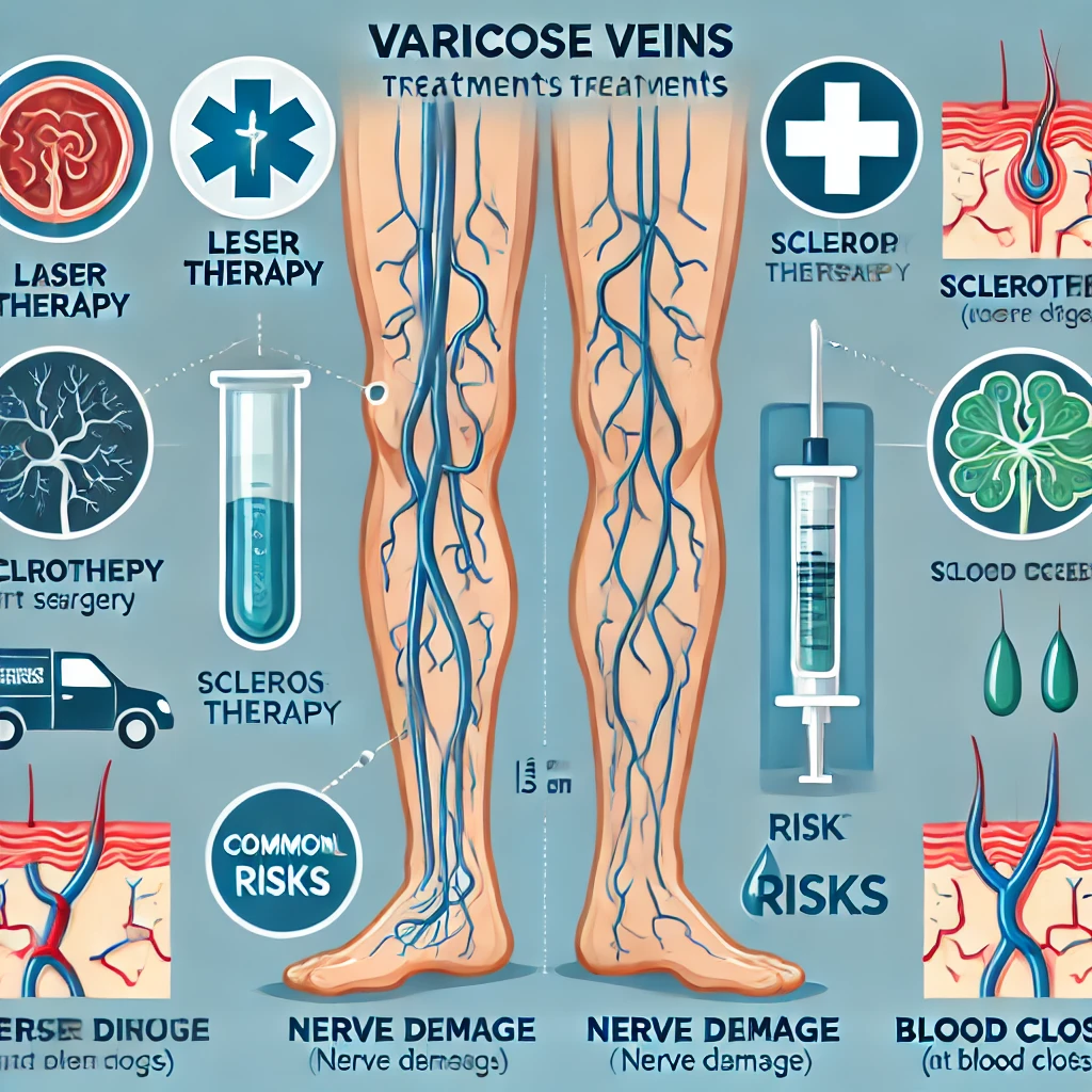 Are There Any Risks Associated with Varicose Veins Treatments?