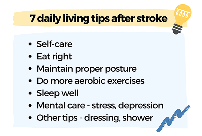 A person making healthy lifestyle changes post-stroke, incorporating stroke medications and exercise.