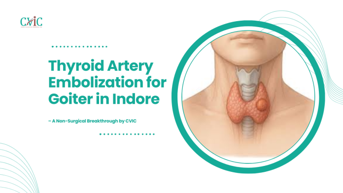 Thyroid Artery Embolization for Goiter