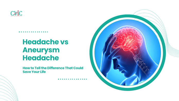 Headache vs Aneurysm Headache