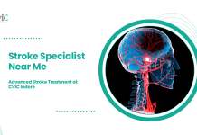 Stroke Specialist Near Me | Advanced Stroke Treatment at CVIC Indore Stroke specialist near me providing advanced stroke diagnosis and treatment at CVIC Indore by Dr. Alok K Udiya, Dr. Shailesh Gupta, and Dr. Nishant Bhargava