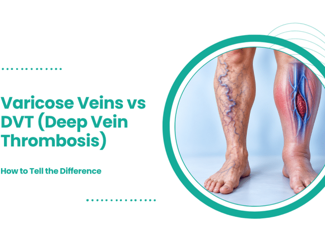 Varicose Veins vs DVT (Deep Vein Thrombosis): How to Tell the Difference